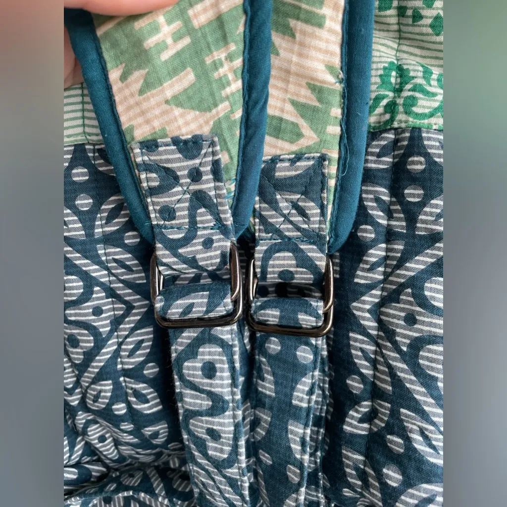 Prana - Bhakti Backpack | Beautiful Patchwork Embroidery & Beaded Detail - Boho - Image 13