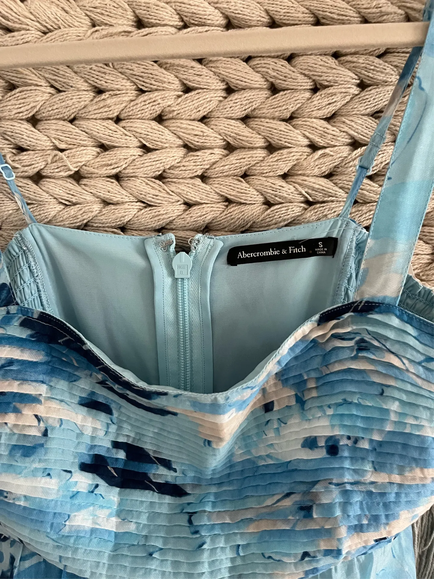 Abercrombie Blue Floral Maxi Dress - Image 5