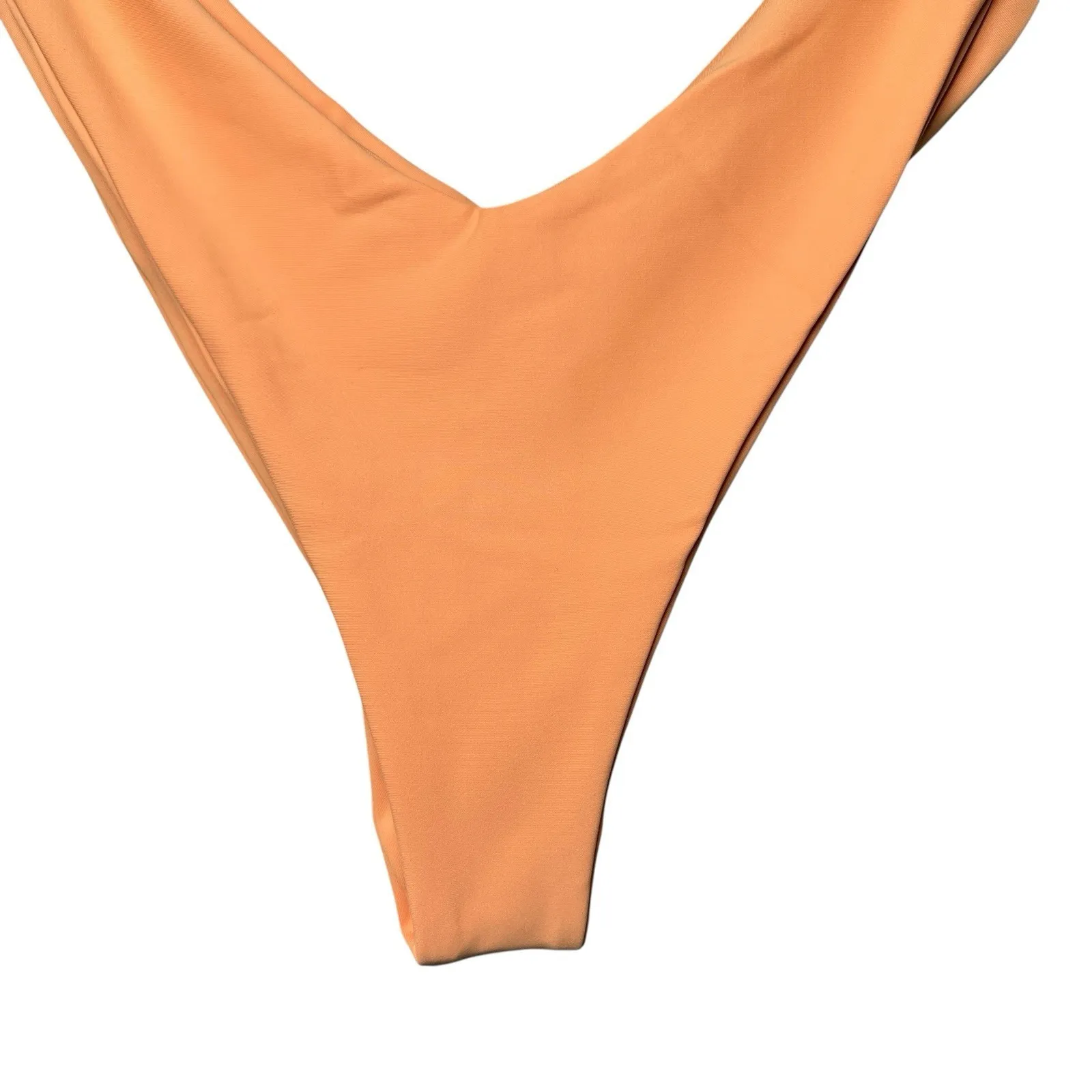NWT Skatie‎ Mandie Bikini Bottom XL Peach Sustainable High Leg Cheeky Swim - Image 5
