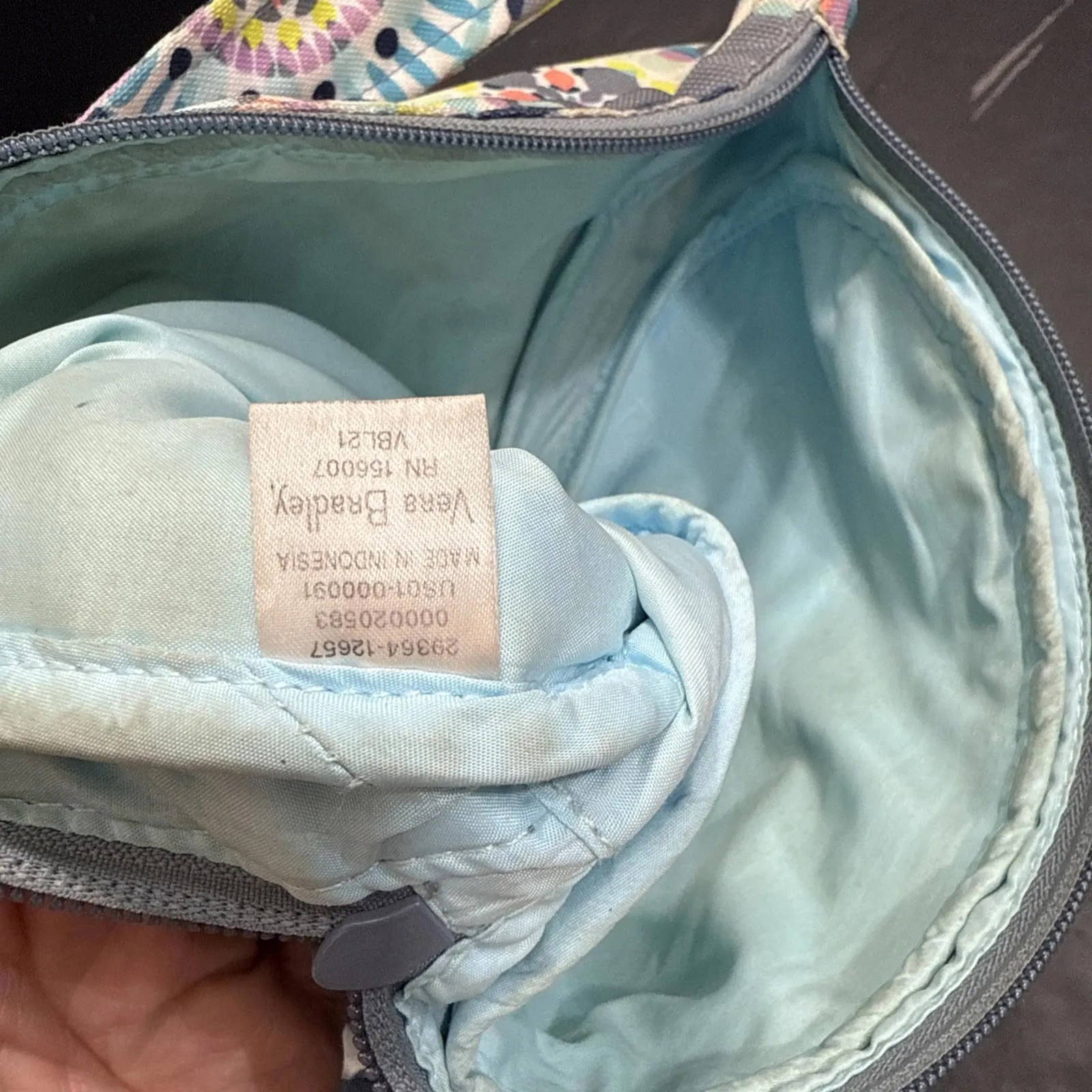 Vera Bradley ReActive Mini Sling Backpack Crossbody Floral - Image 9