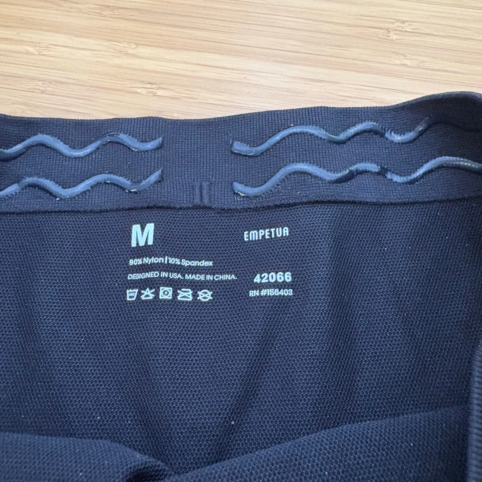 Shapermint Empetua Black Medium Fresh Control Mid Waist Shaper Bike Shorts 42066 - Image 6