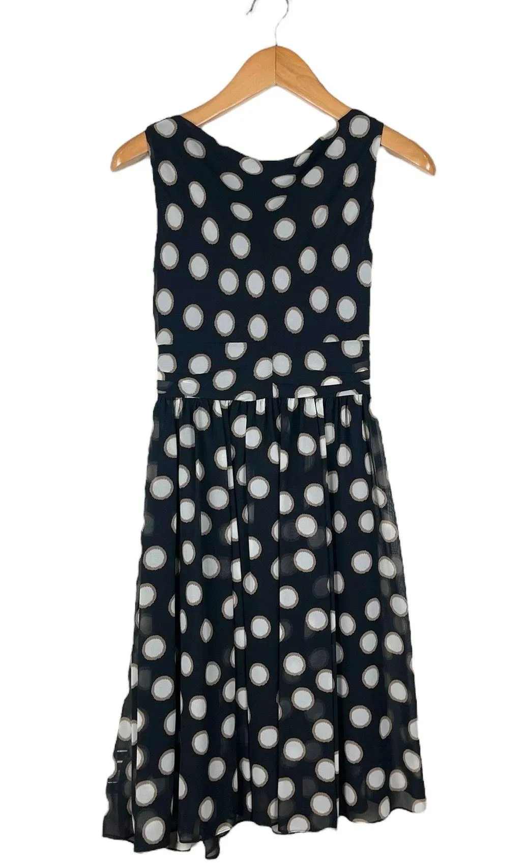 Vintage Y2K Evan Picone Dress Women’s Size 8 Polka Dot Bow Front Dress Formal - Image 10