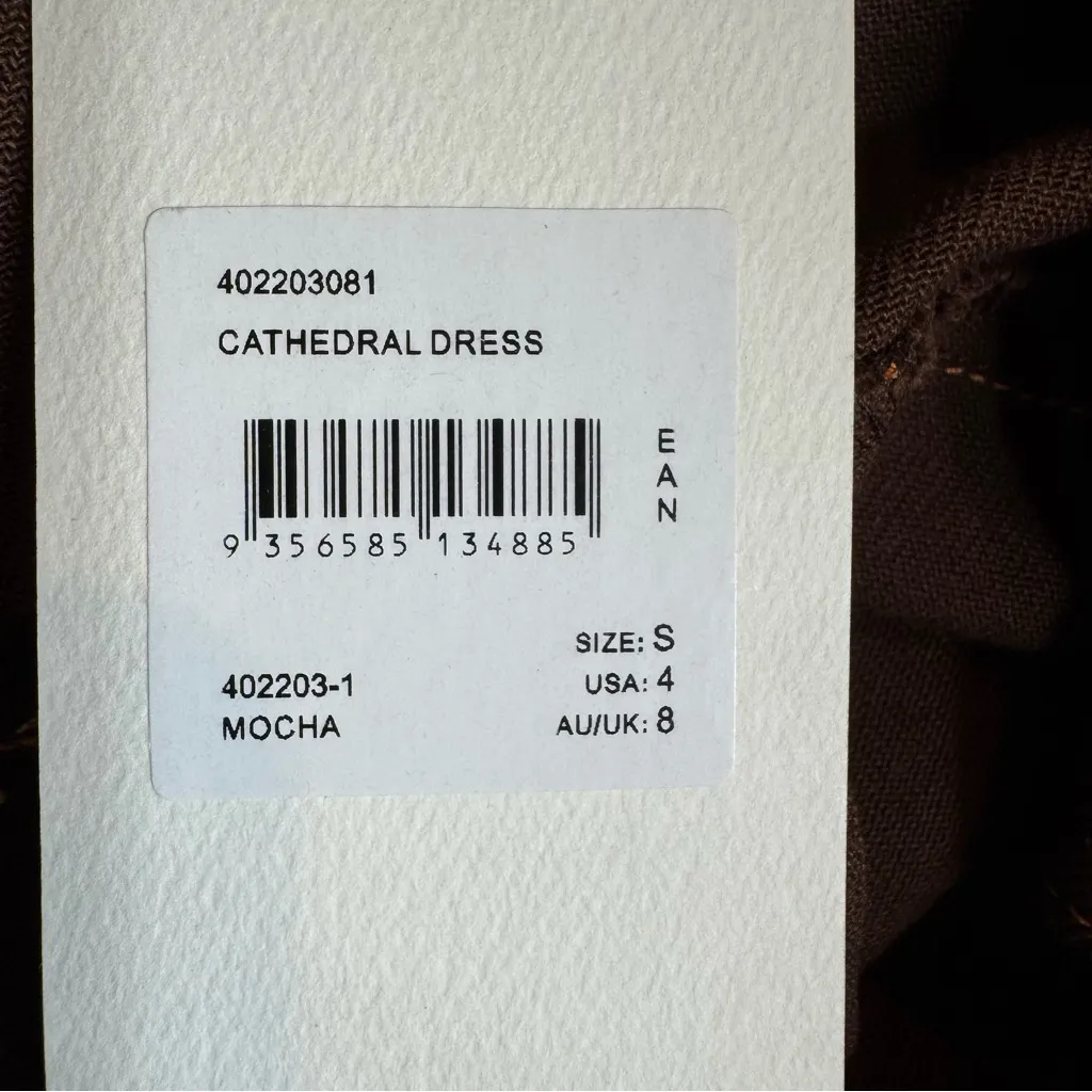 NWT The Fifth Label Denim Cathedral Belted Mini Utility Dress Brown Size S - Image 9