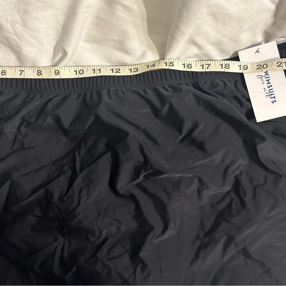 NWT Plus Size Swim Skort 32/3X Black Beach Vacation Summer Pool Modest Resort - Image 4