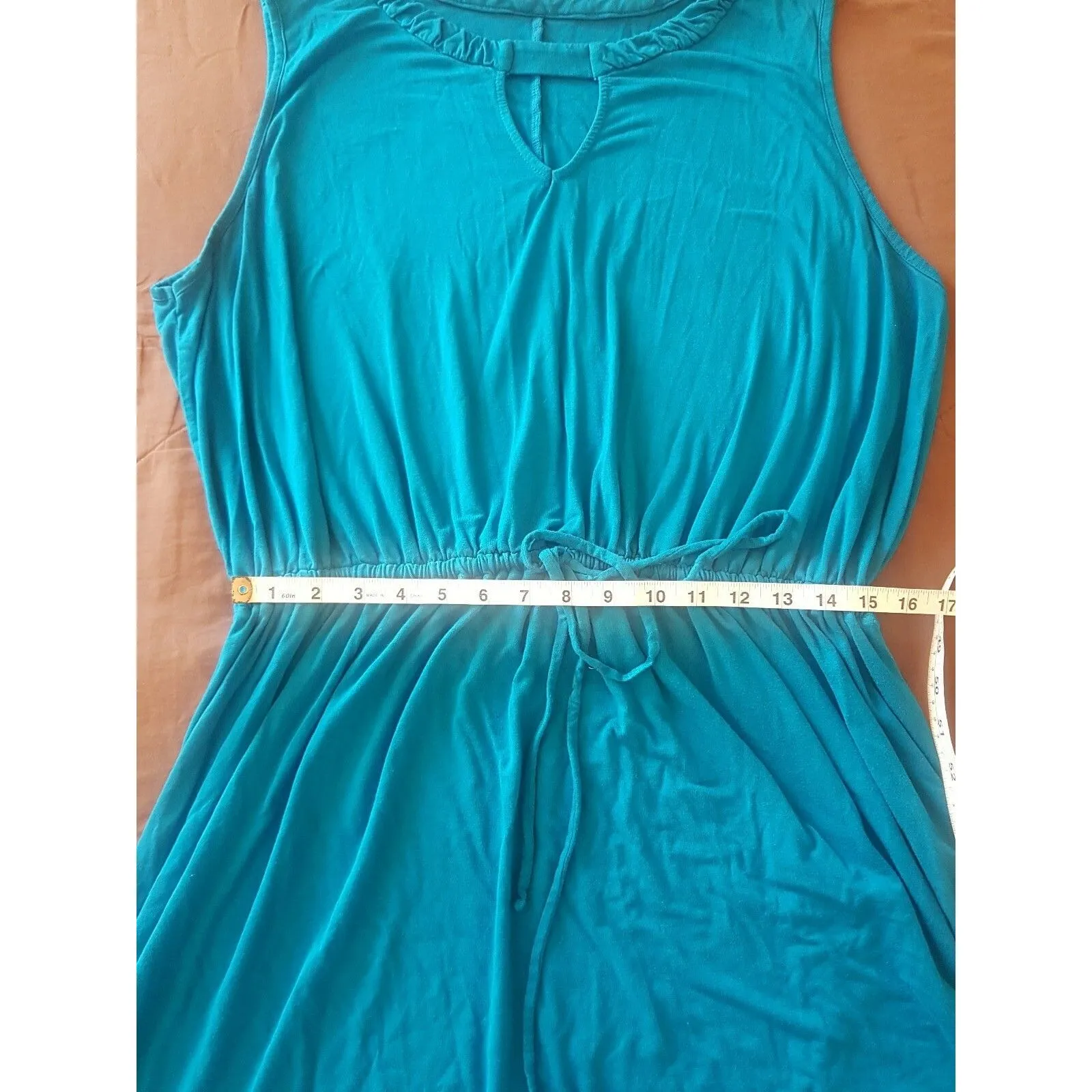 Merona Dress Sz  2 Maxi Bohemian Boho Chic Coastal Cowgirl - Image 12