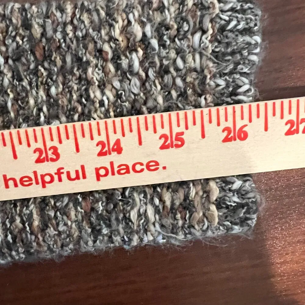 CAbi Ritz Knit Tweed Double Breasted Blazer Jacket Sweater Size M Career Button - Image 11