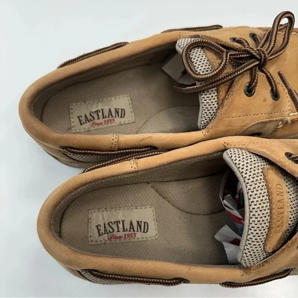 Eastland Women's Size‎ 9.5 M Solstice Brown Leather Comfort Cushioned Boat Shoes - Image 9