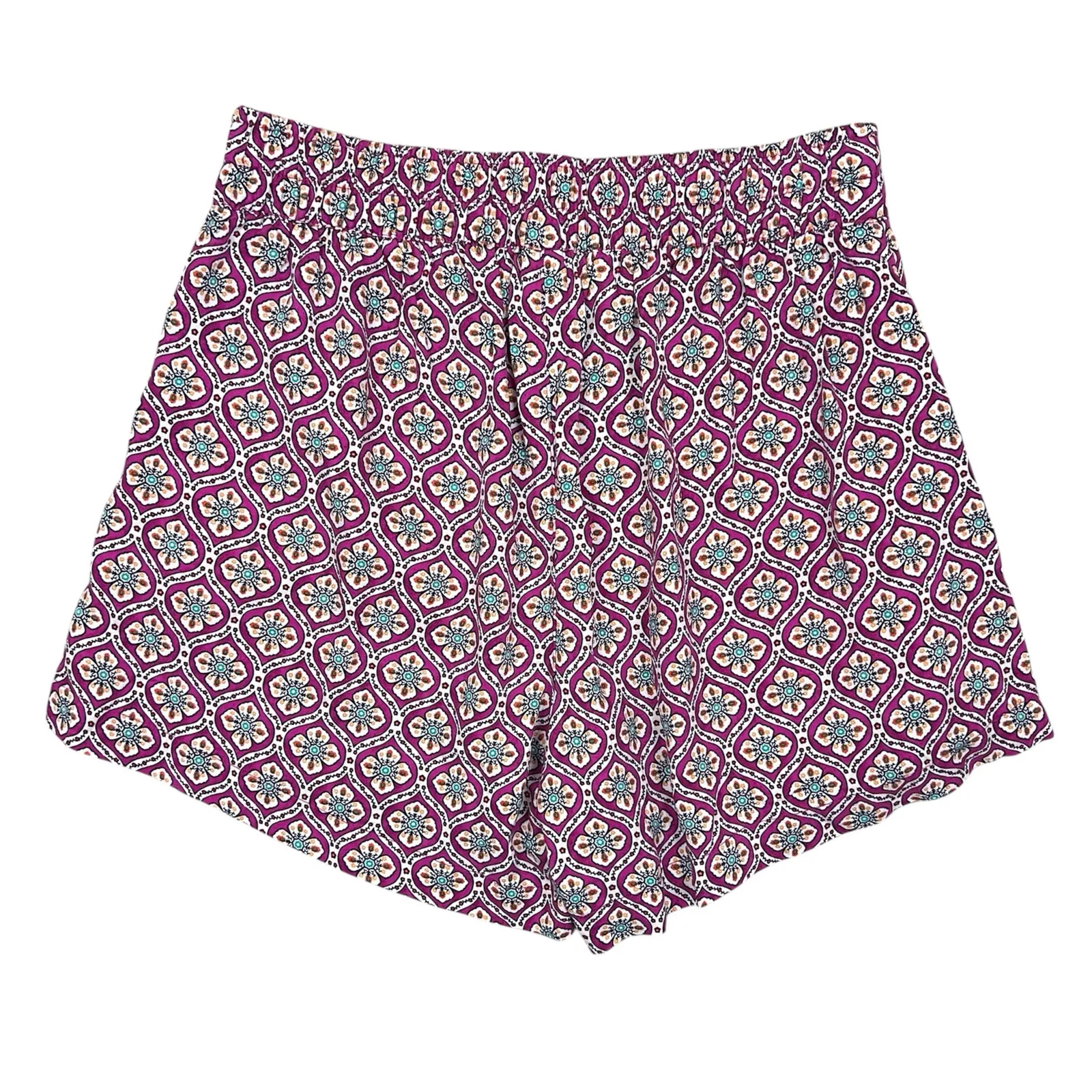 NWT Old Navy High Rise Playa Shorts in Pink Floral Print Size XS - Image 4