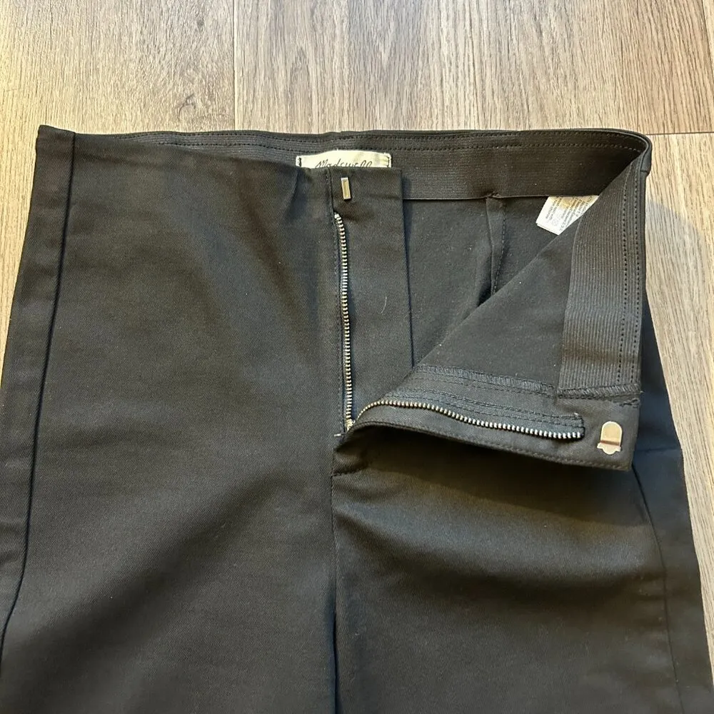 Madewell Fraser Slim Pants in True Black Size 28 - Image 7