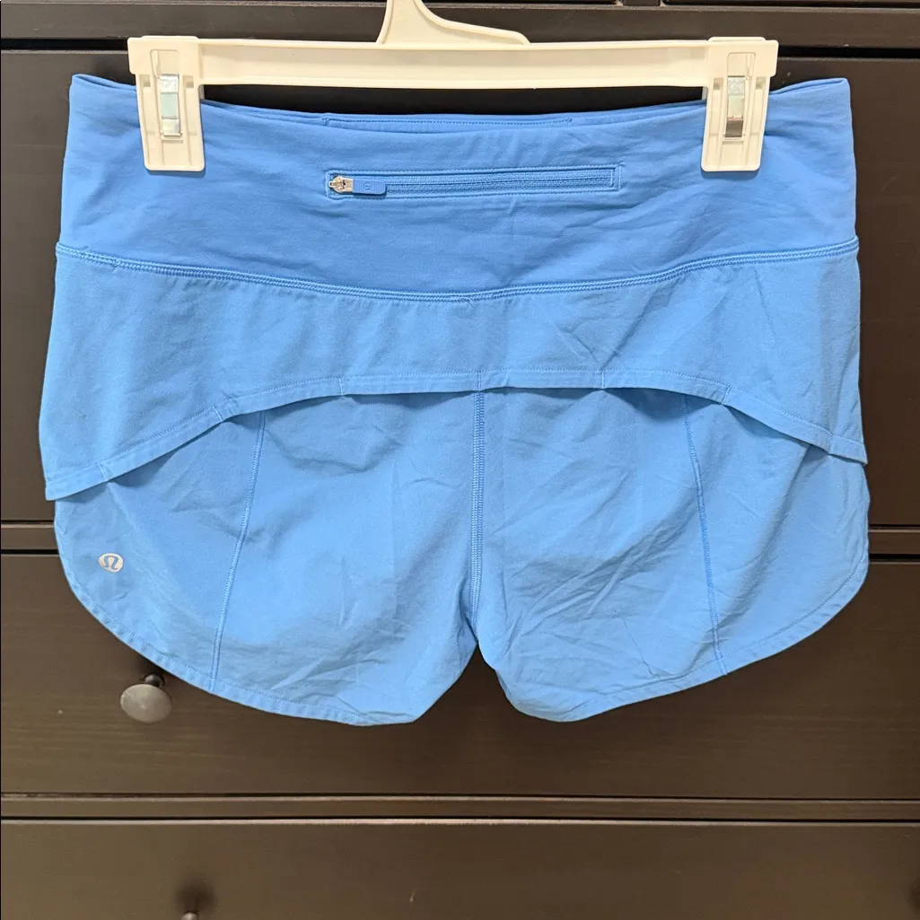 Lululemon Speed Up Shorts 4” Nile Blue - Image 2