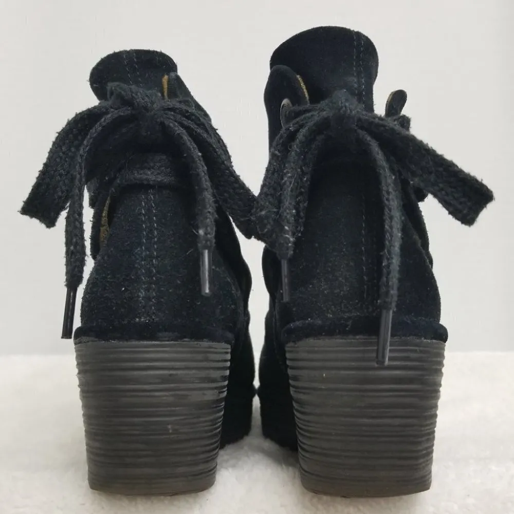 Fly London Yari suede tie booties - Image 3