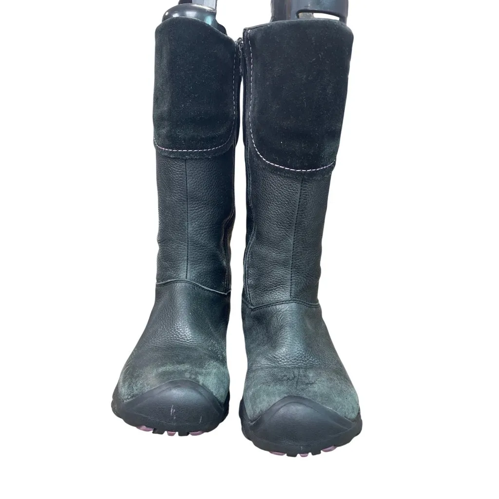 Keen Womans Black Leather Suede Waterproof Winter Boots Sz 4 SKU 9579 - Image 10