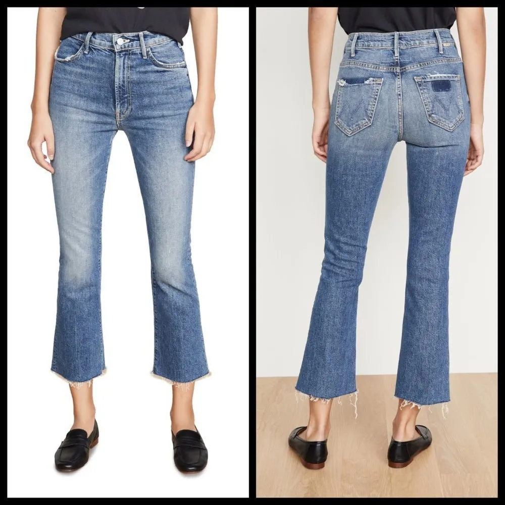 đź’•MOTHER SUPERIORđź’• The Hustler Ankle Fray Jeans ~ We All Scream 27 NWOT - Image 10
