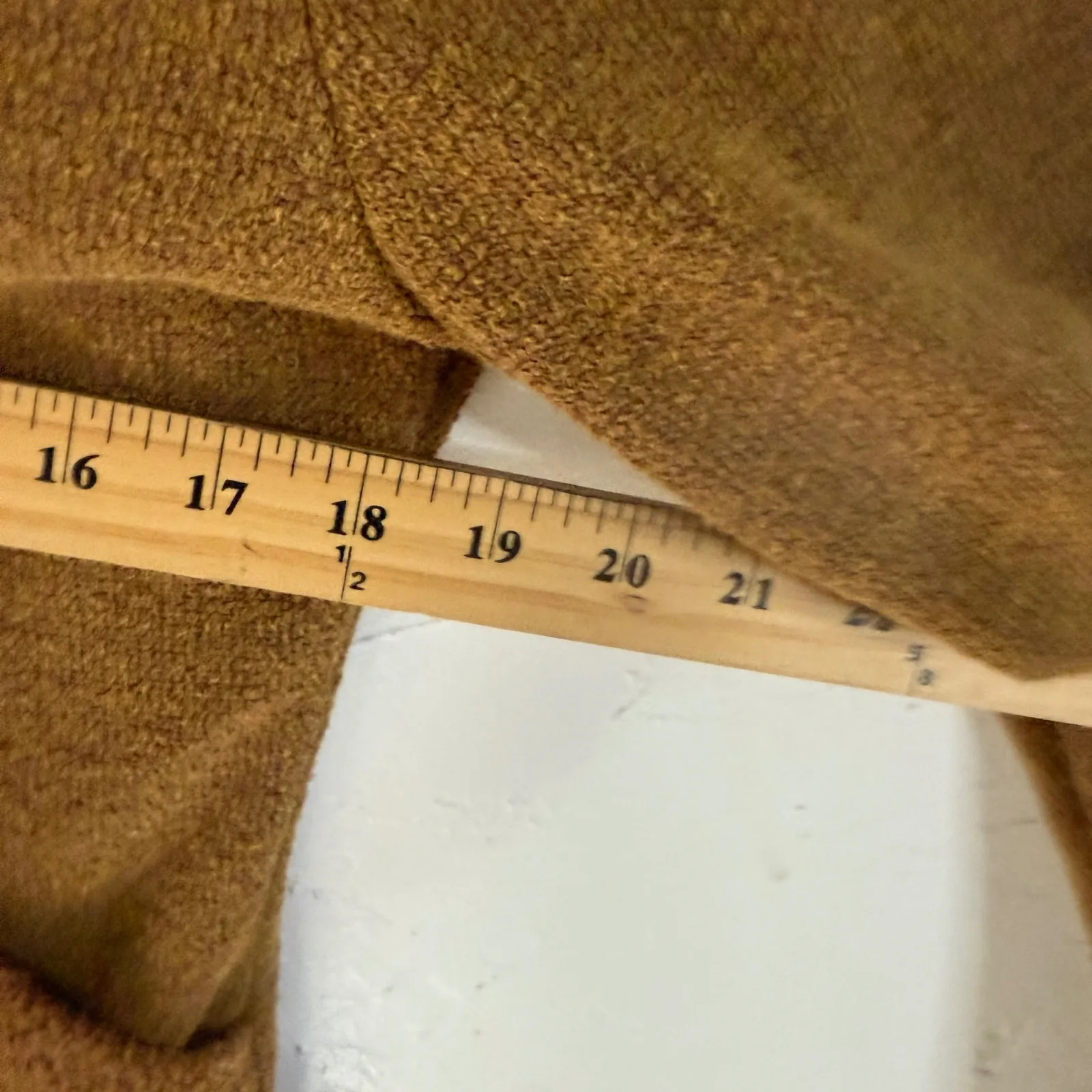 Prana Brown Fuzzy Fleece Half Zip Hoodie‎ Pullover Sweatshirt Women's Small - Image 6