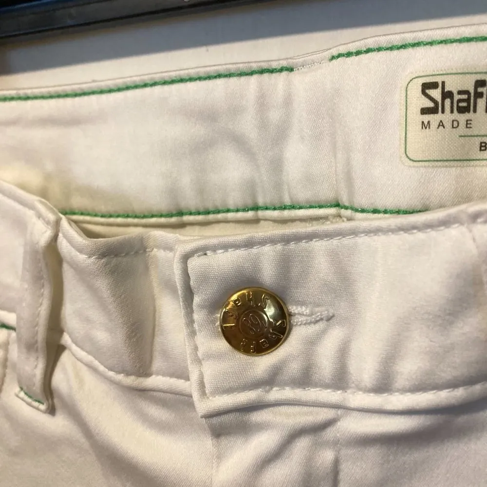 Shaft of Italy women's size 27 super skinny Brazilian therapy stretchy pants White - Image 7
