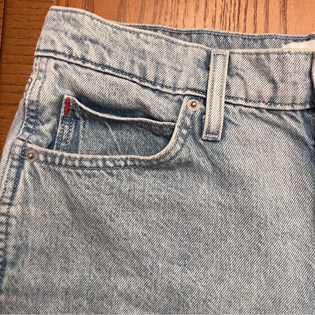 Aritzia Sunday Best Great‎ Mood High-Waisted Mom Jean Denim Shorts Size 27 - Image 11