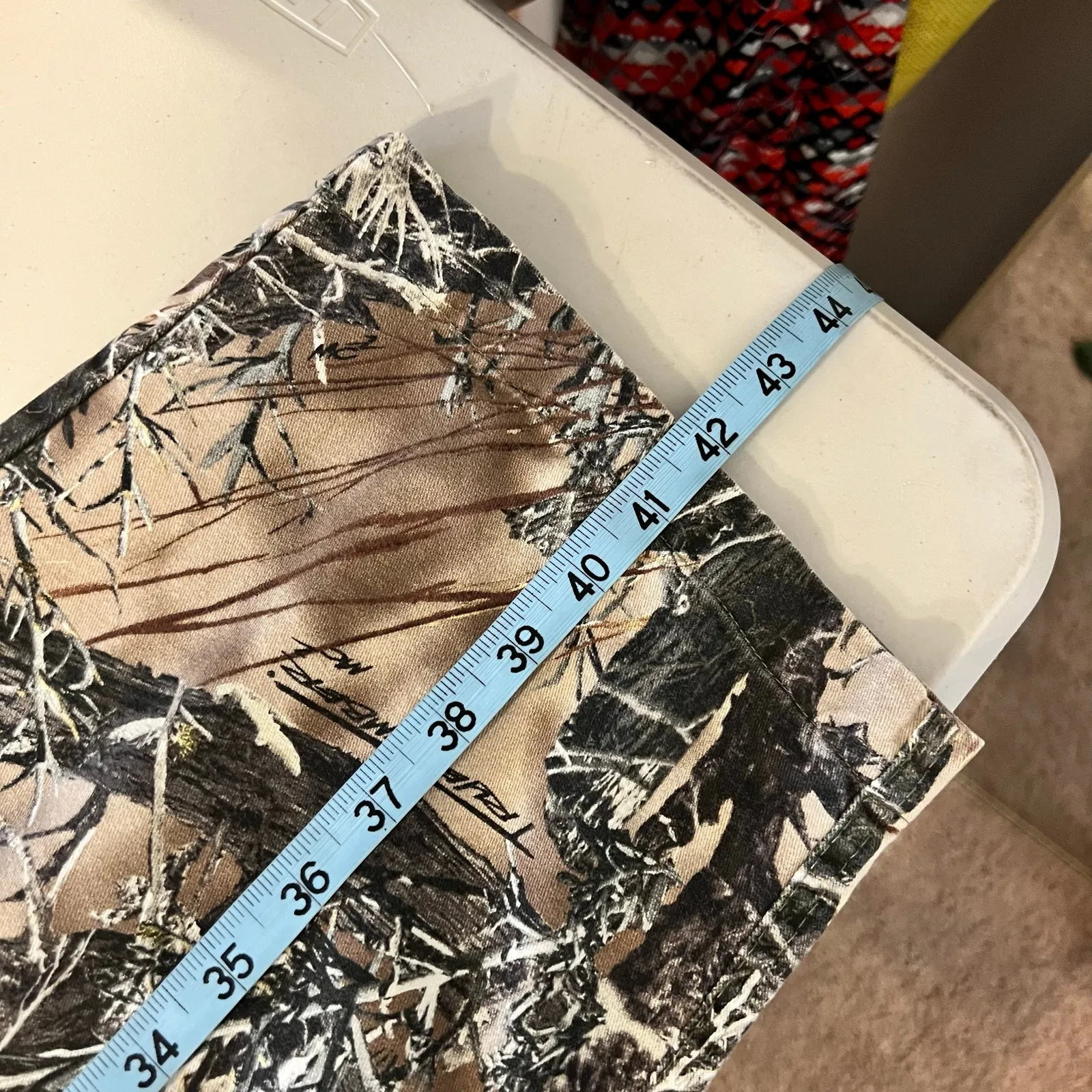 Vintage Worn in Classic Camo Printed High Rise Baggy Pants Size XL Unisex Tan - Image 12