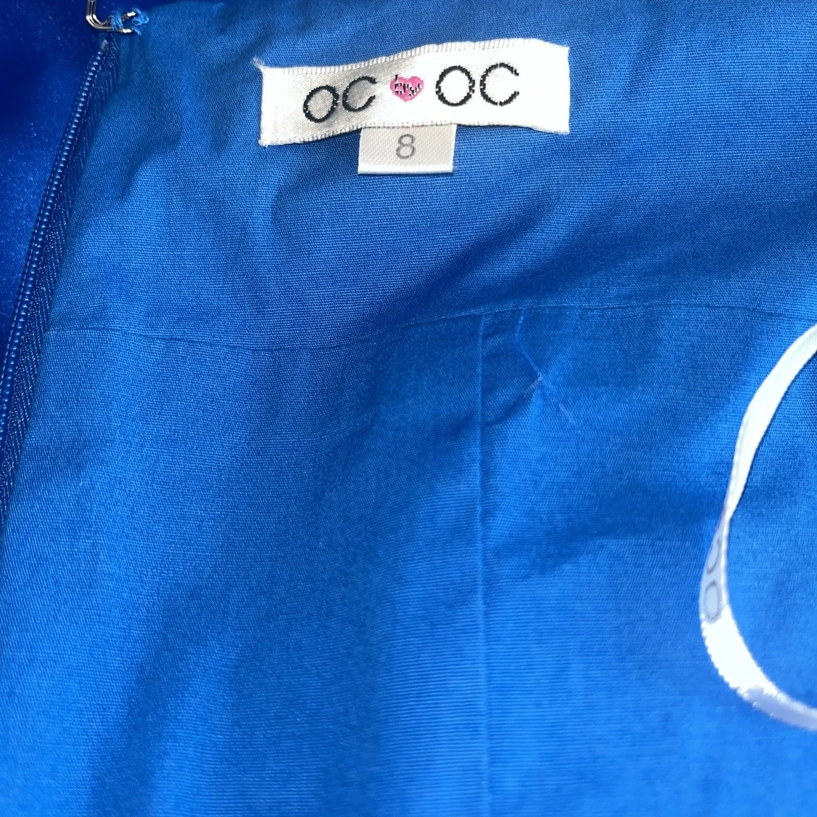 OC OC Women’s Royal Blue Party Formal Special Occasion Romantic Dress Size 8 - Image 12