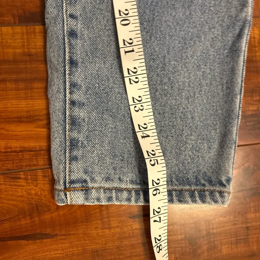 ASTR the Label Jeans High Waist Blue Tapered Leg Vintage Wash jeans medium 28 - Image 15