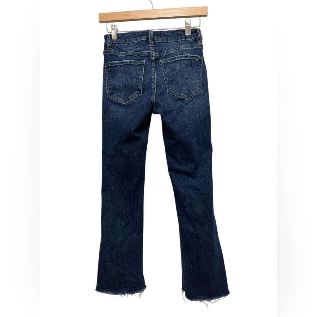 Mica Los Angeles Mini Flared Jeans Blue Size 24 - Image 5