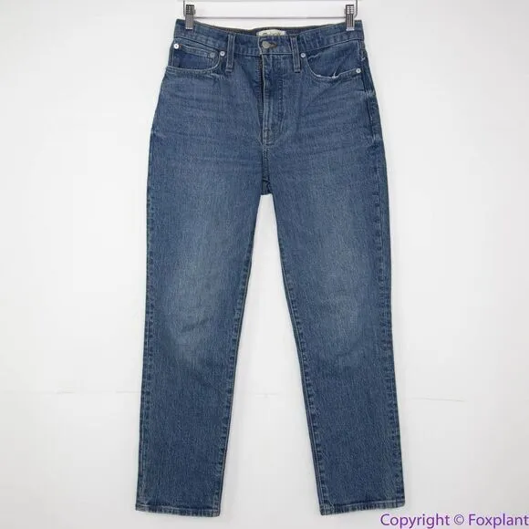 Madewell Classic Straight Jeans in‎ Corson Wash, 25 - Image 4