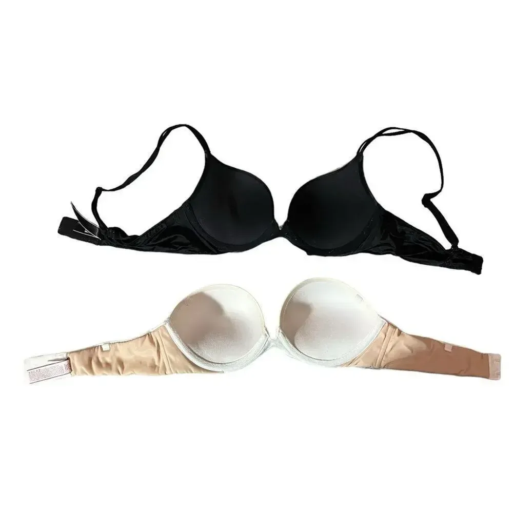 Set of 2 Victoria Secret Push up Bras‎ Size 32B - Image 2