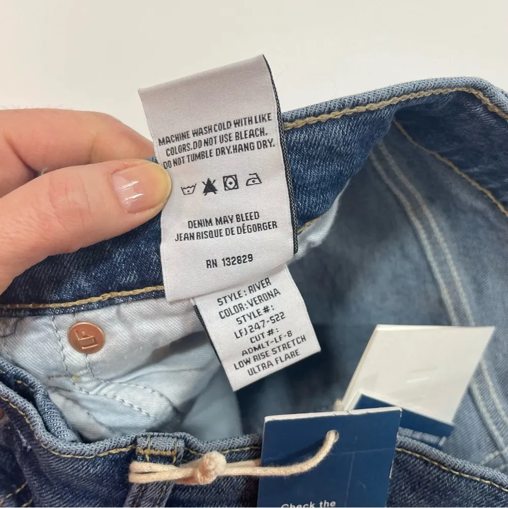 LOVERS + FRIENDS River Verona Ultra Flare Leg Jeans size 26 - Image 3