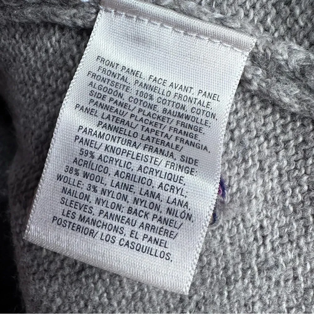 Anthropologie Sleeping On Snow  Folklore Embroidered Fringe Hem Cardigan - Image 10