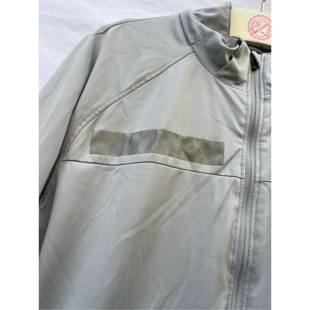 Nike Element Dri-Fit Grey Full Zip Sweatshirt Size Large - Flaws See Photos - Image 9