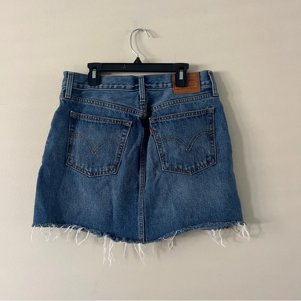 Levi’s Blue A-line Mini Skirt - Image 3