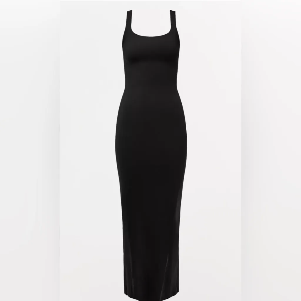 Zara body shape long strap dress - Image 4