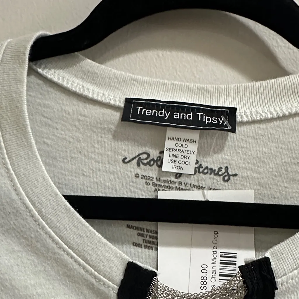 Trendy and Tipsy  Rolling Stones Tee - Image 2