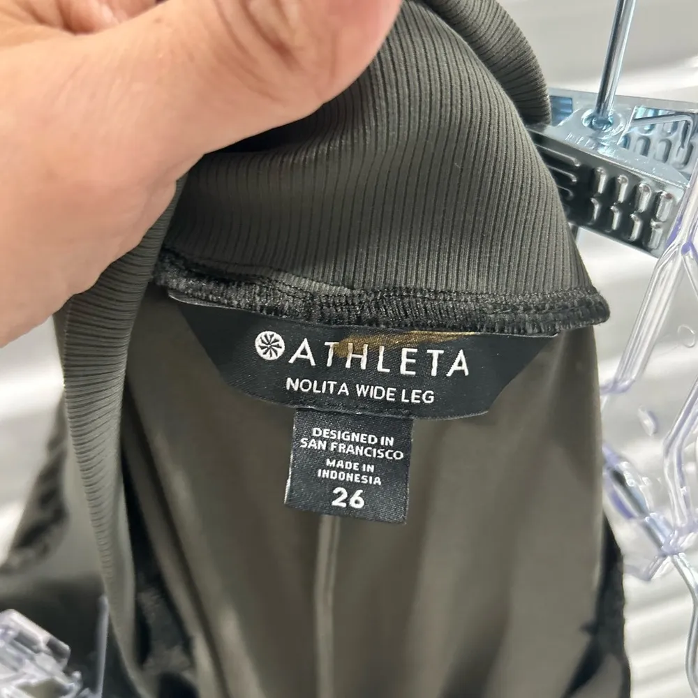 NWT Athleta Nolita Wide Leg Joggers 26 - Image 2