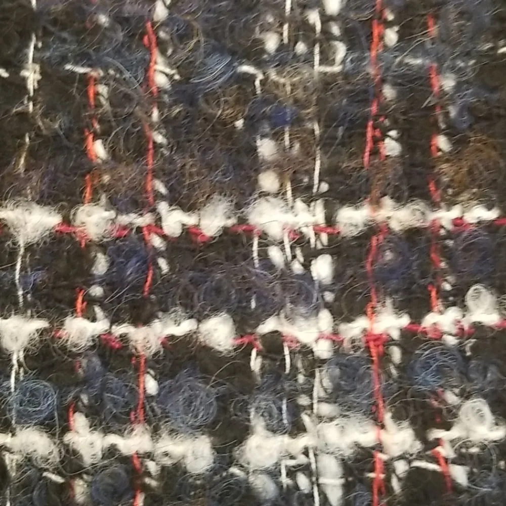 💕ZARA WOMAN💕 Plaid Boucle Tweed Faux Wrap Skirt - Image 4