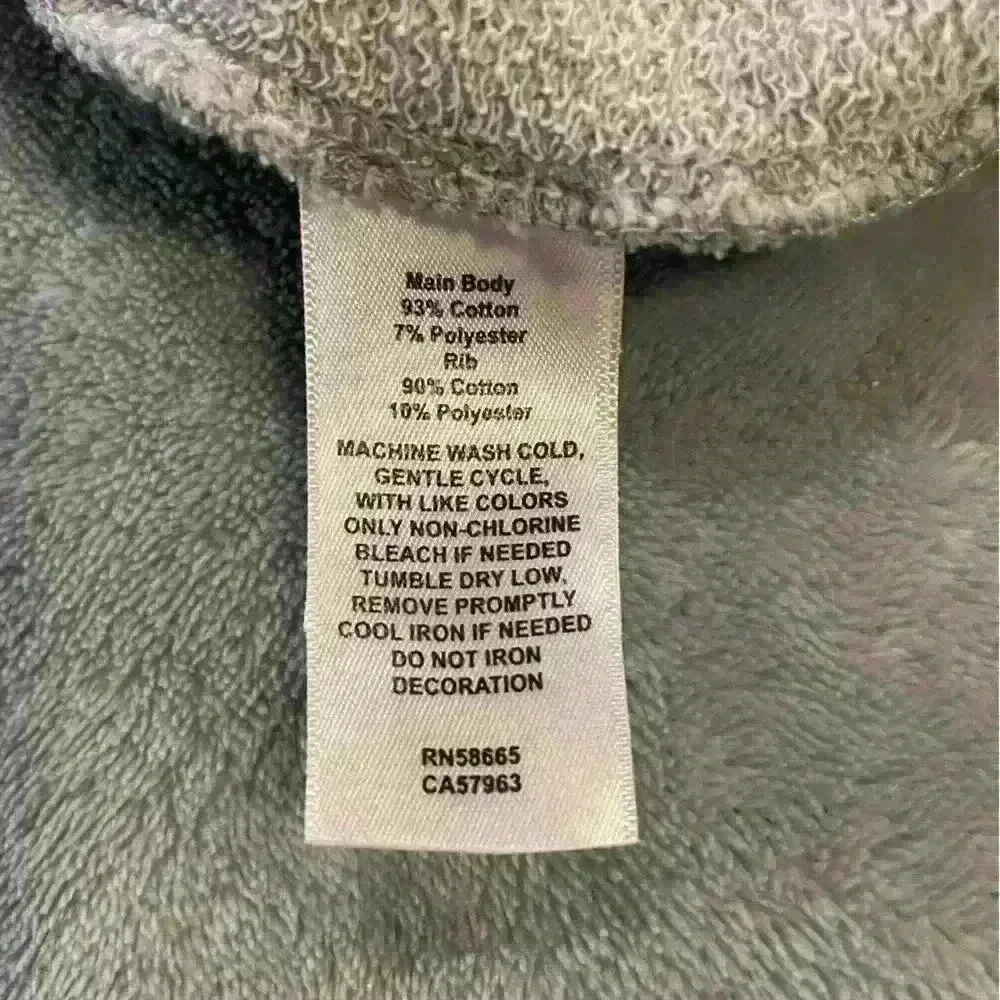 Women’s Grey Def Leopard Sweat Shirt - Image 4