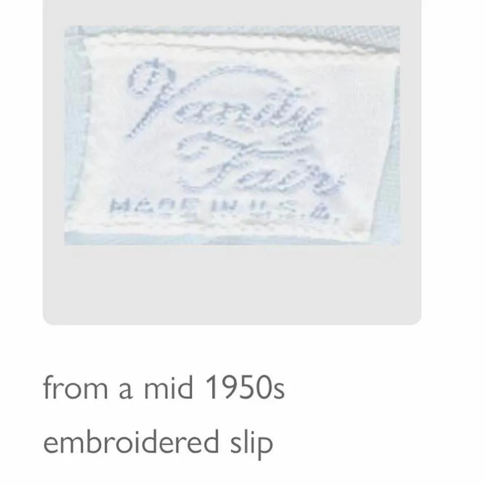 1950's True Vintage Vanity Fair White Lace Slip Dress Size 38 XS/S Romantic - Image 7