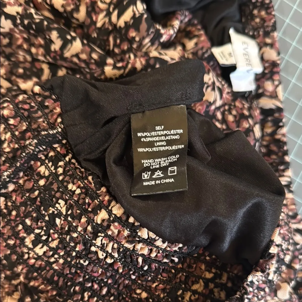 Evereve Brown Tan Ruffled Relaxed Blouse - Image 6