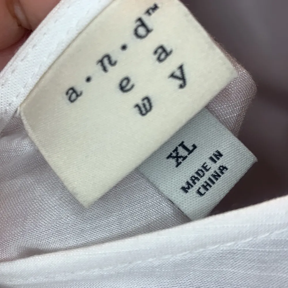 A New Day dress nwot white Victorian style XL - Image 10