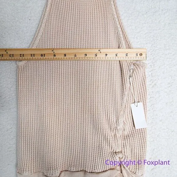 New! Free People FP One Katya Thermal‎ Tank mini Dress, size S - Image 9