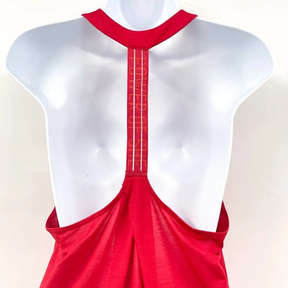 2/$30 Athleta Power of She Incline Racerback Tank Top Canyon Red Loose Fit - Image 5