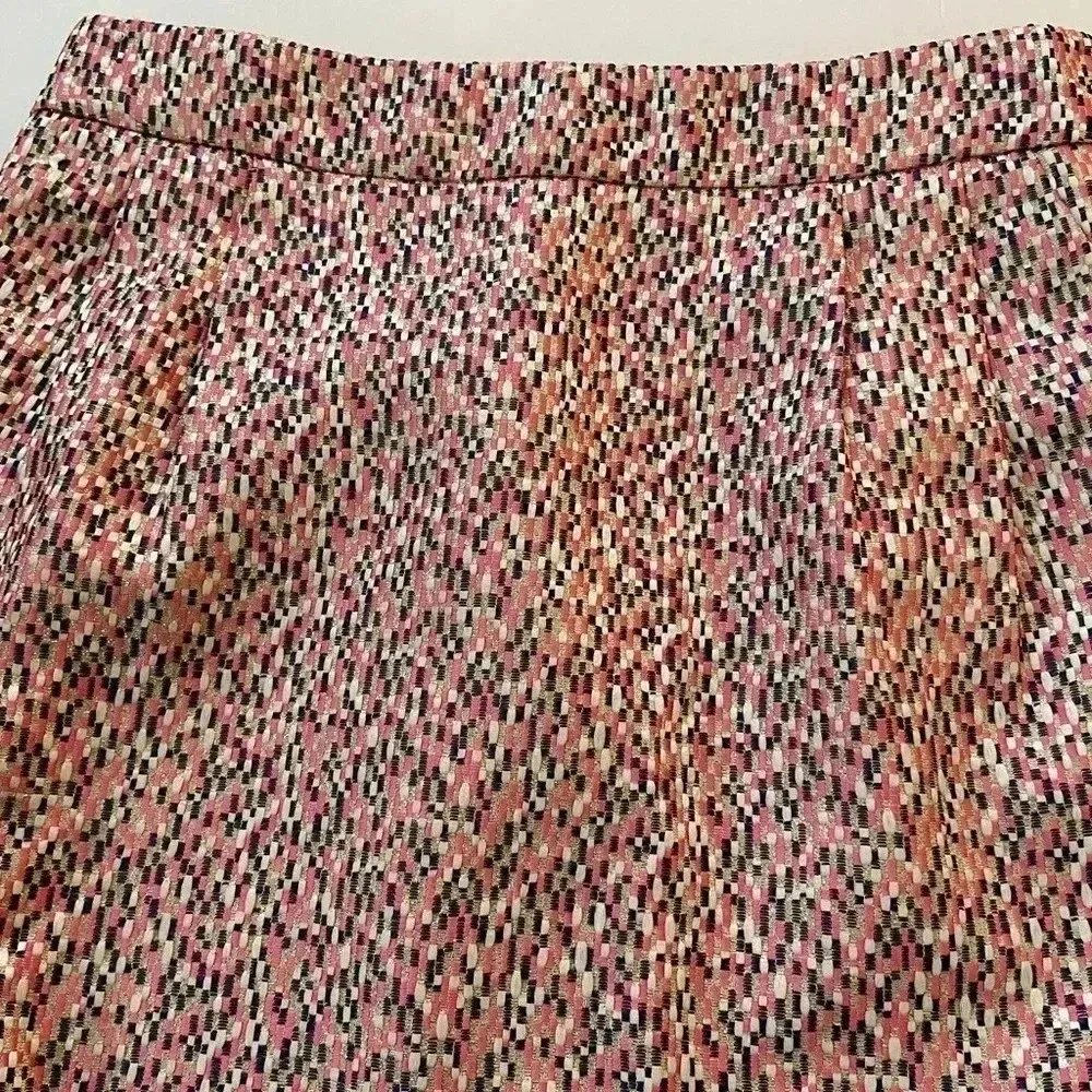 J.CREW Metallic Jacquard Tweed‎ Min - Image 5