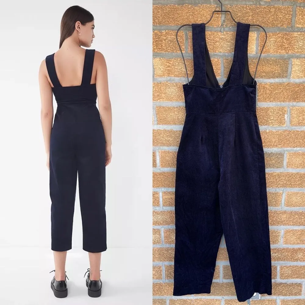BDG  April Corduroy Zip-Front Jumpsuit small - Image 5