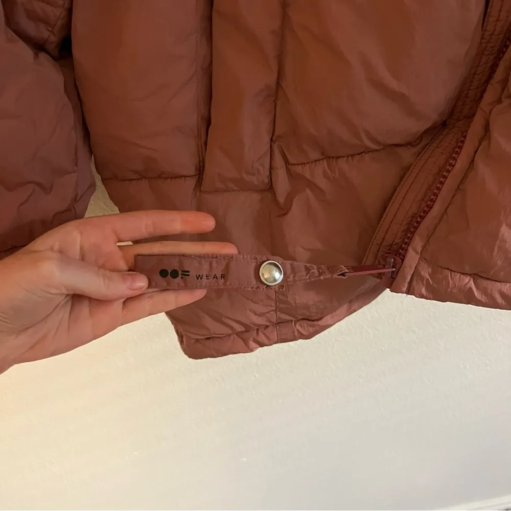 OOF Pink Puffer Jacket - Image 6