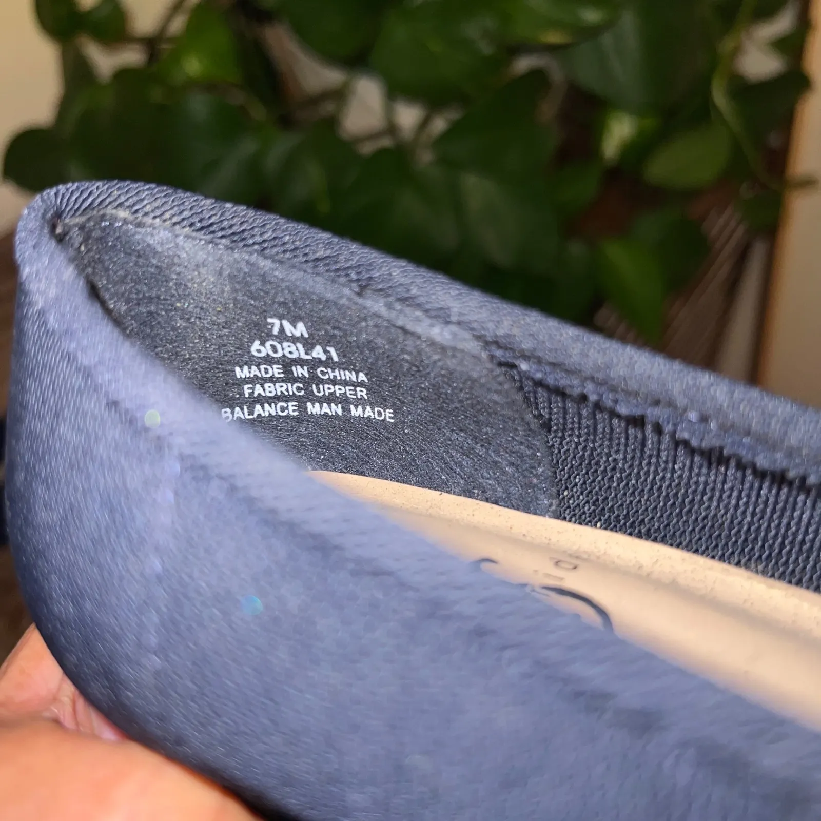 Lifestride Womens 7M Blue Fabric Block Heel Pumps Career‎ Wear Comfort Workwear Black Size 5 - Image 2