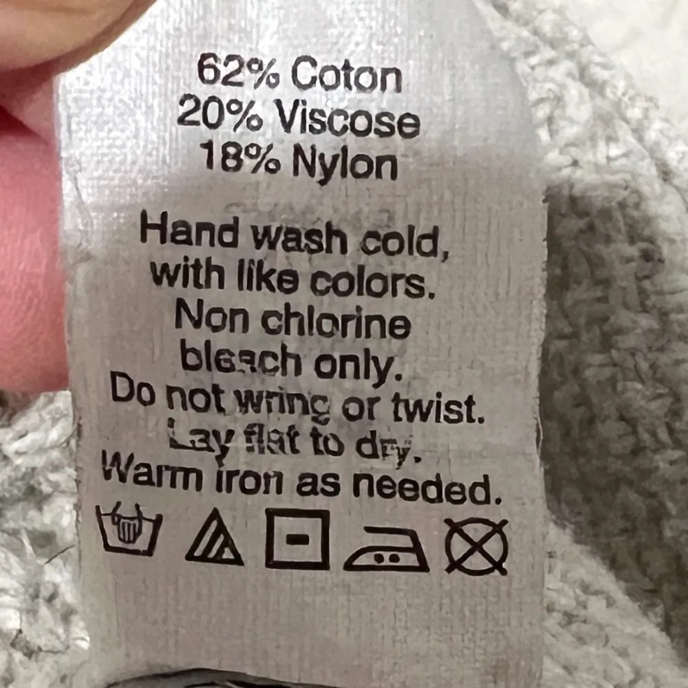 Madewell Crewneck Beige Sweater Size Large - Image 3