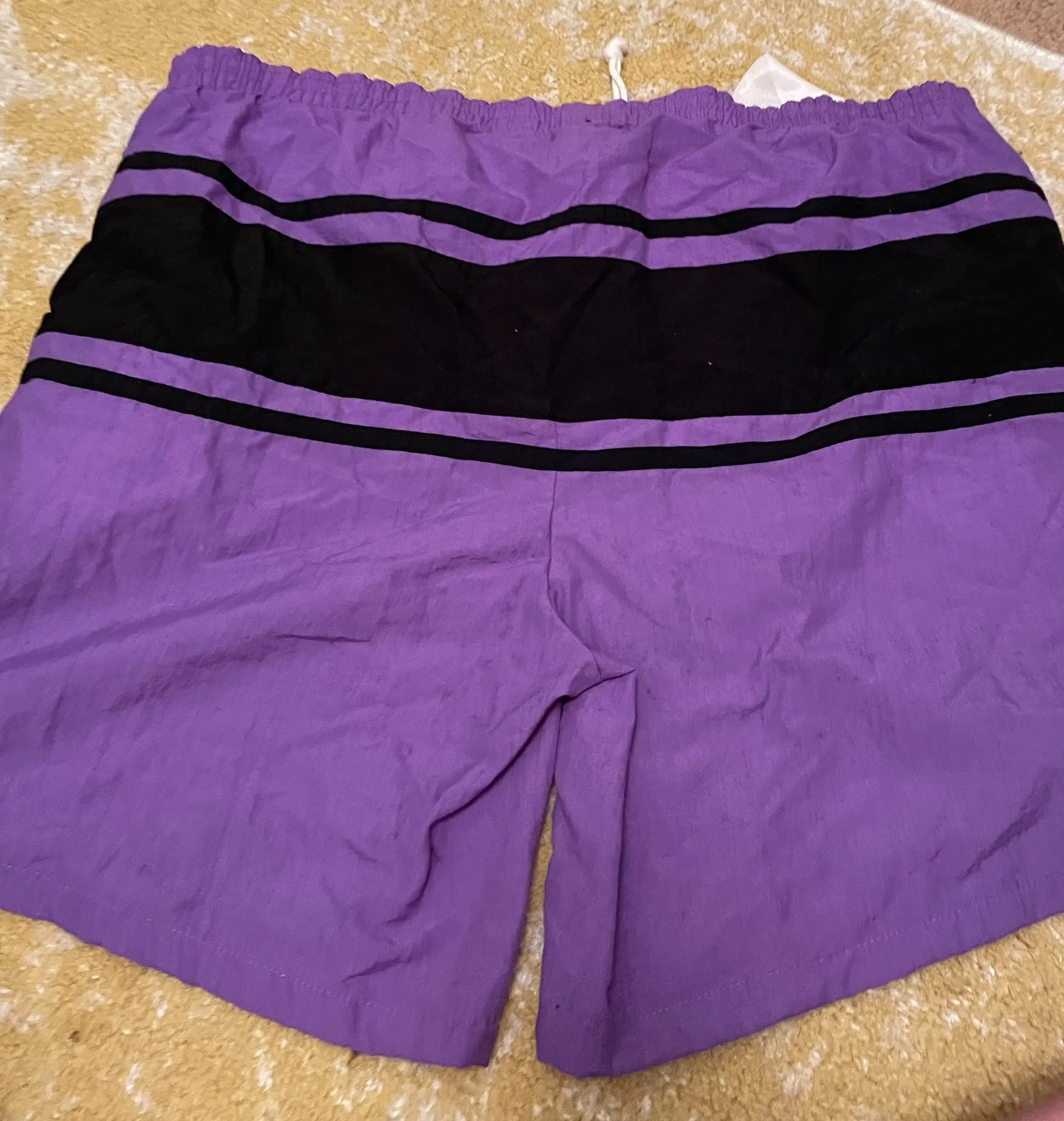 Vintage Laguna Swim Trunks 90s Purple Size XL - Image 2