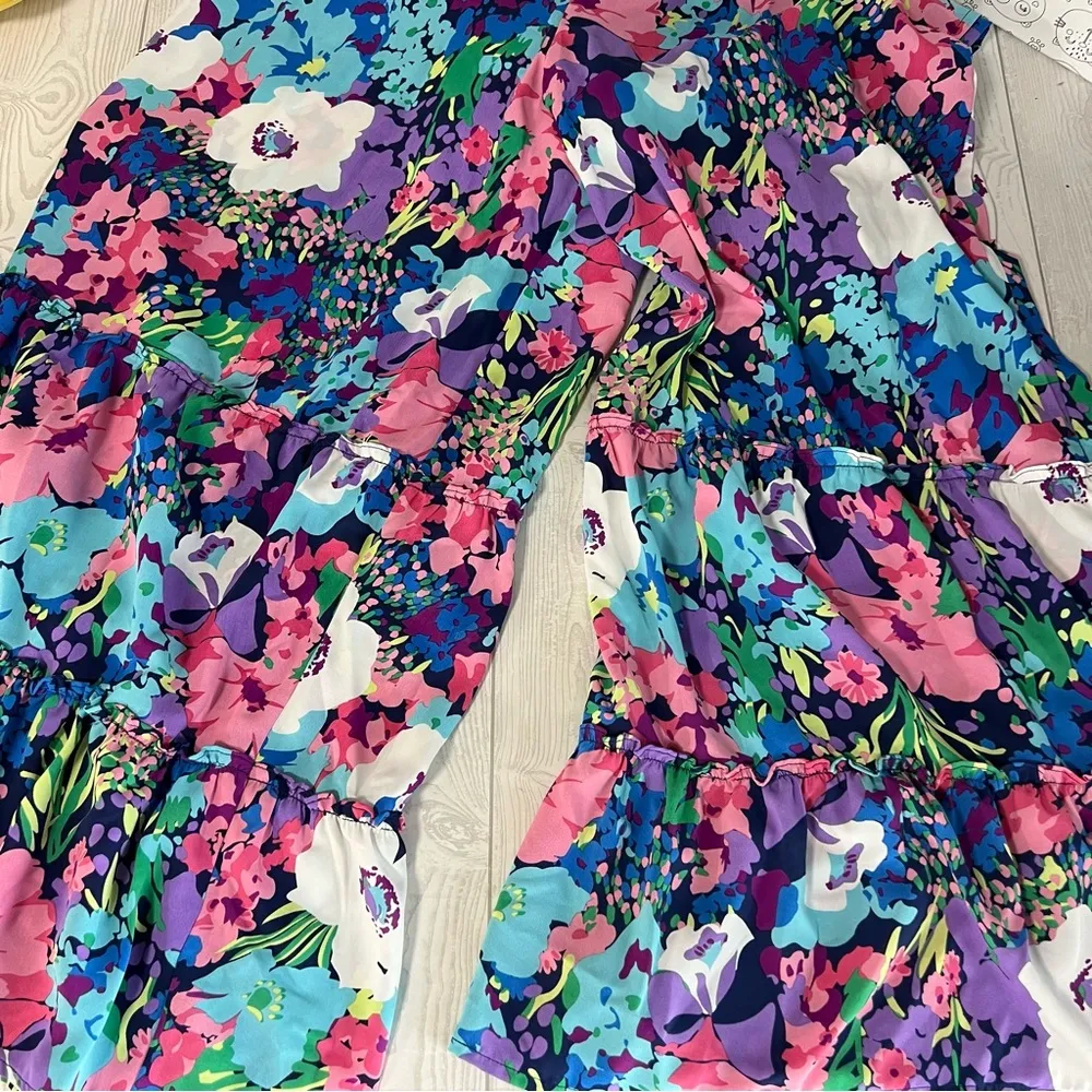 Haily & Co. Brunch Queen Wide Leg Floral Jumpsuit - Image 8