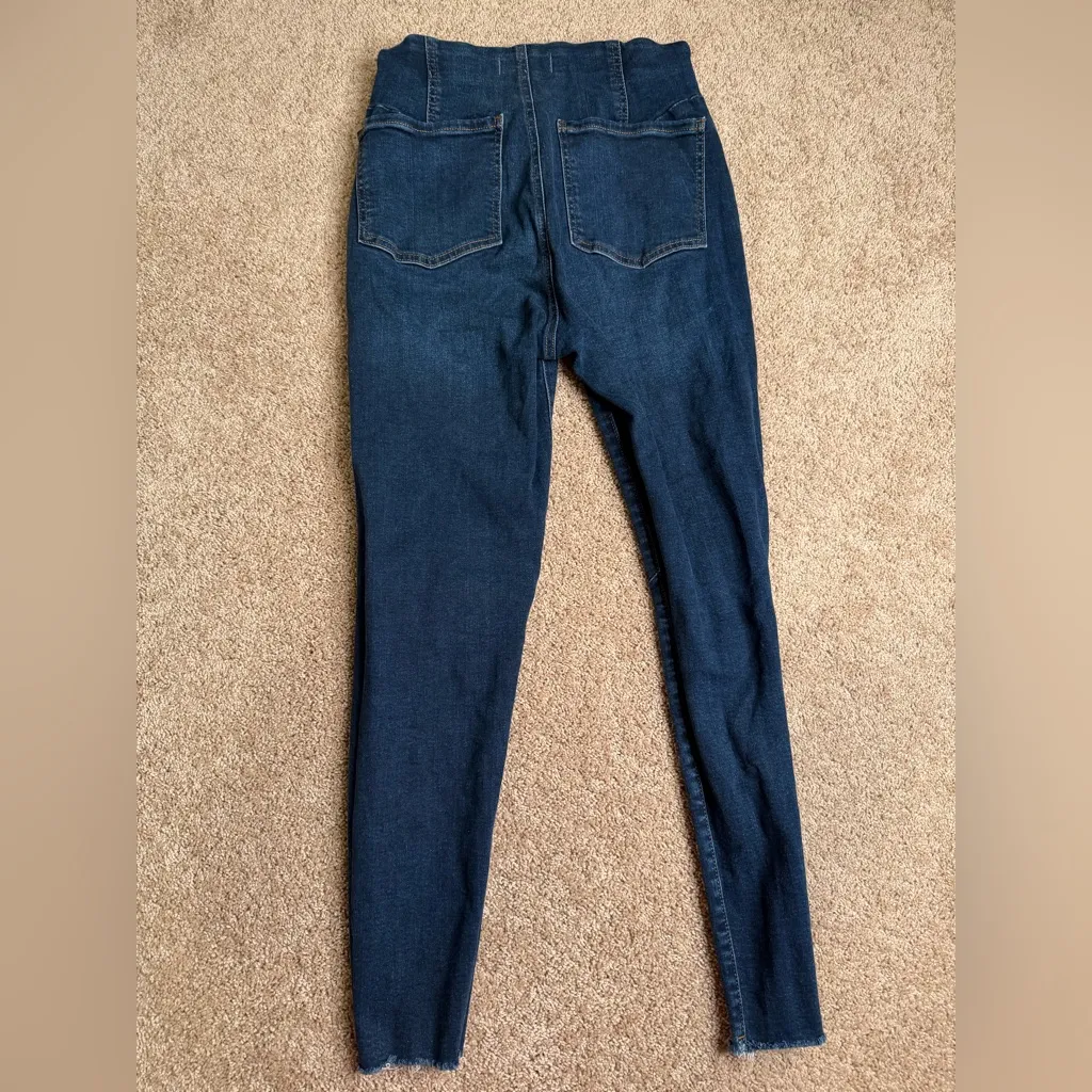 We The Free Pull On Raw Hem Jeggings Size 30 - Image 4