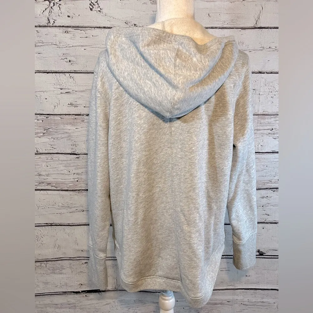 TEK GEAR Sweatshirt Pullover Hoodie Gray-PXL - Image 2