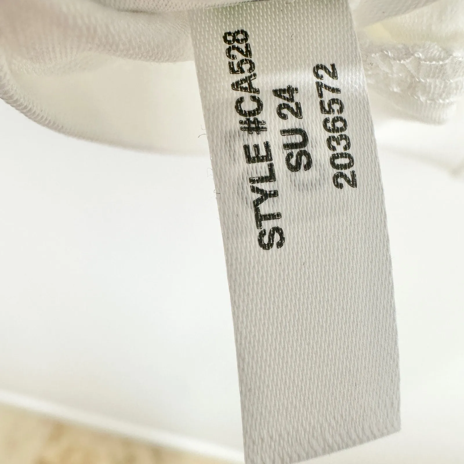 J.Crew Squareneck Cap Sleeve Top Stretch Cotton Blend White Fitted Medium NWT - Image 10